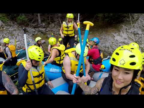 Team Building with our crew.Rafting July 12/2021.Clearwater ,BC.