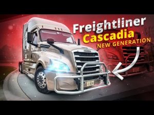 Freightliner Cascadia 126 обзор/сравнение с предыдущей моделью. Трак в лизинг. Дальнобой по США.