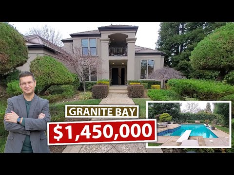 Granite Bay CA🎈 $1,450,000  (1,4 мил) обзор дома
