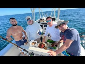 Offshore Fishing in the Gulf of Mexico Florida USA.