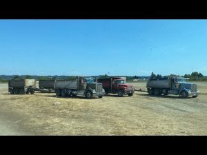 September 6,  Работа на самосвале в городе Сиэтл штат Вашингтон￼ Kenworth T800 dump trucking