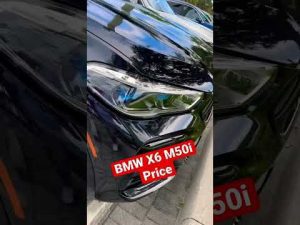 BMW X6 M50i, price