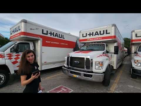 Переезд в США / Аренда грузовика UHAUL / Сколько стоит аренда грузовиков