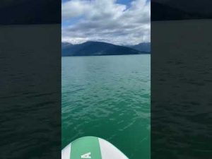 Turquoise water in Canada. Потрясающее озеро в Канаде