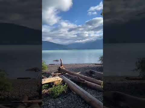Harrison lake in BC 🇨🇦 Озеро с бирюзовой водой