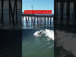 Pacific Ocean surfing